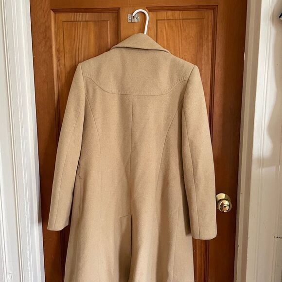 L.L. Collezioni Italia 100% Camelhair Tan Overcoat 8 - Picture 3 of 6